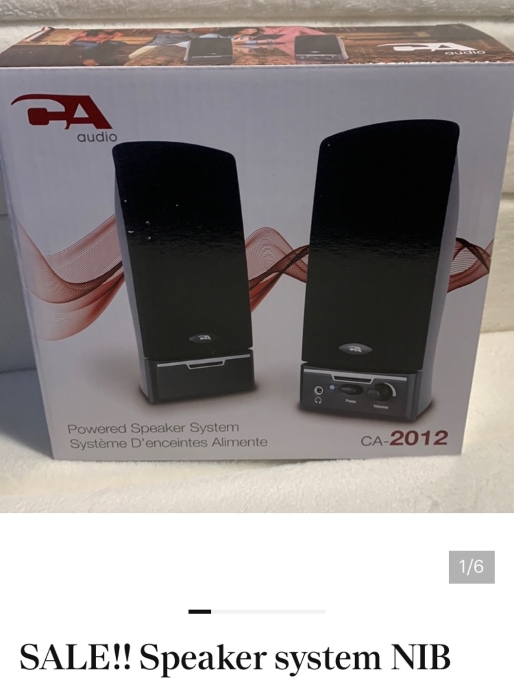 SALE!! Speaker system NIB